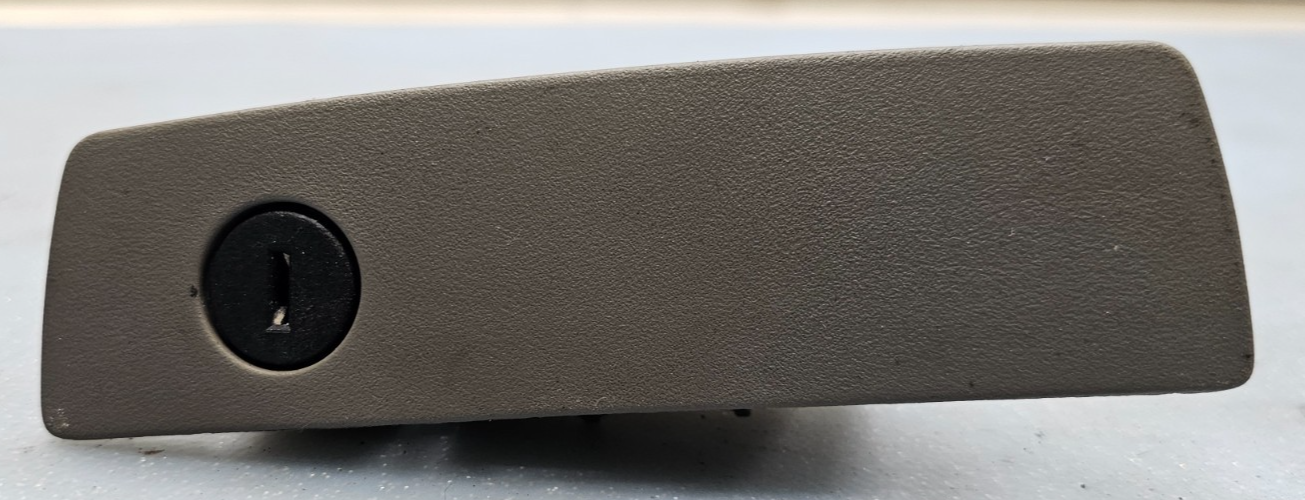 🔥07-10 Jeep Wrangler Mopar Glove Box Latch Compartment Door Handle GREY OEM