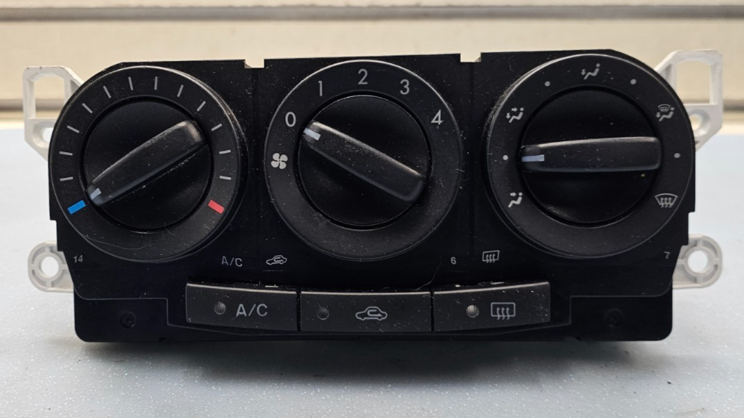 🔥07-09 MAZDA CX-7 Dash AC A/C HVAC Heater Climate Temperature Control Black