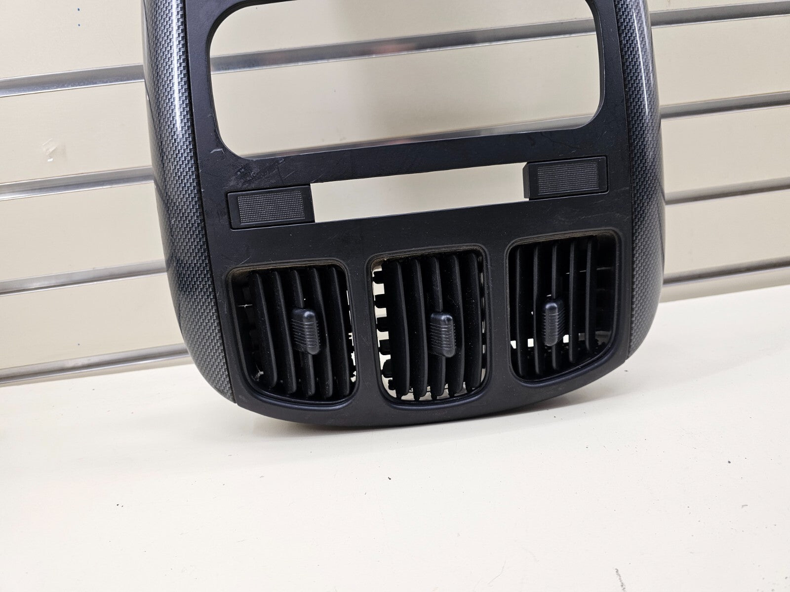 🔥01-07 Dodge Caravan Town & Country Voyager Dash Eadio Climate TRIM Bezel BLACK