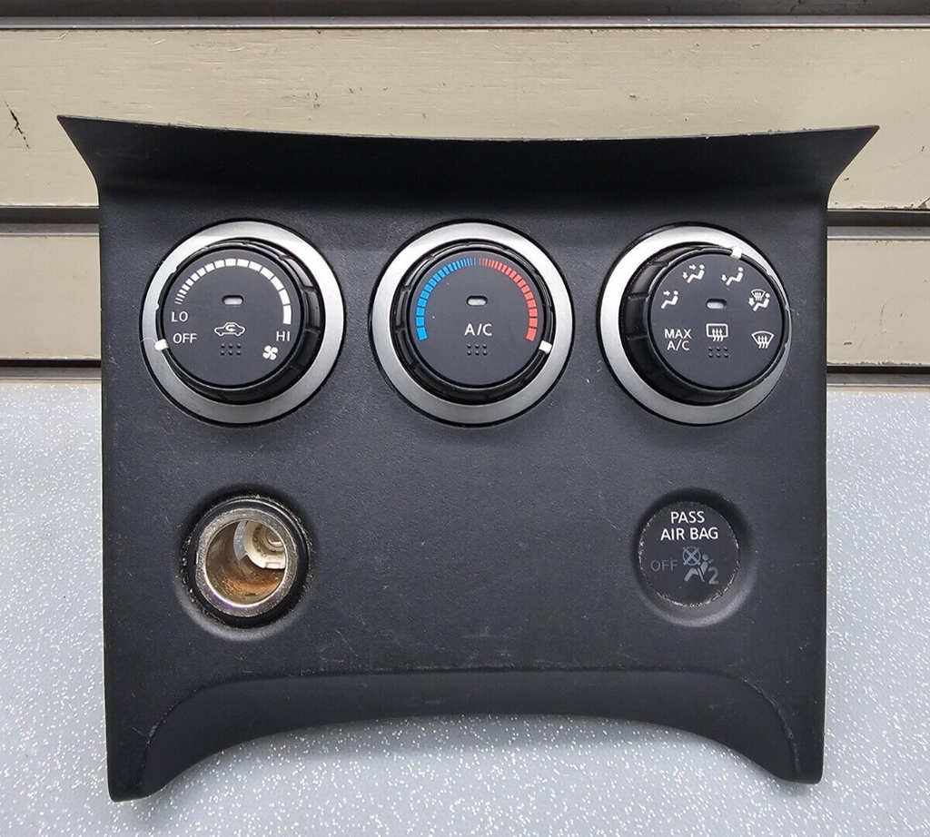 🔥08-15 NISSAN ROGUE DASH AC A/C HVAC HEATER CLIMATE TEMPERATURE CONTROL PANEL