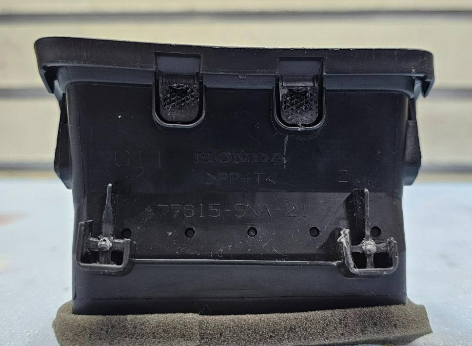 🔥06-11 Honda Civic Dash Right Passenger A/C AC Heater Air Vent Panel Black