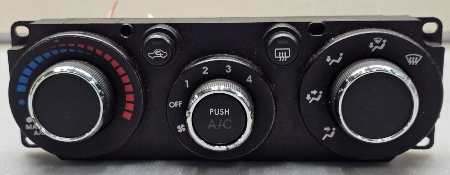 🔥06-11 Mitsubishi Endeavor Dash A/C Heater Climate Temperature Control Unit OEM