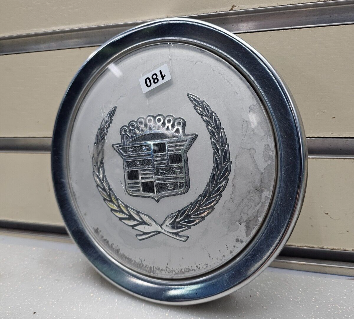 88-91 Cadillac Deville Front Rear LH/RH Wheel Center Cap Hubcap Silver Lower OEM