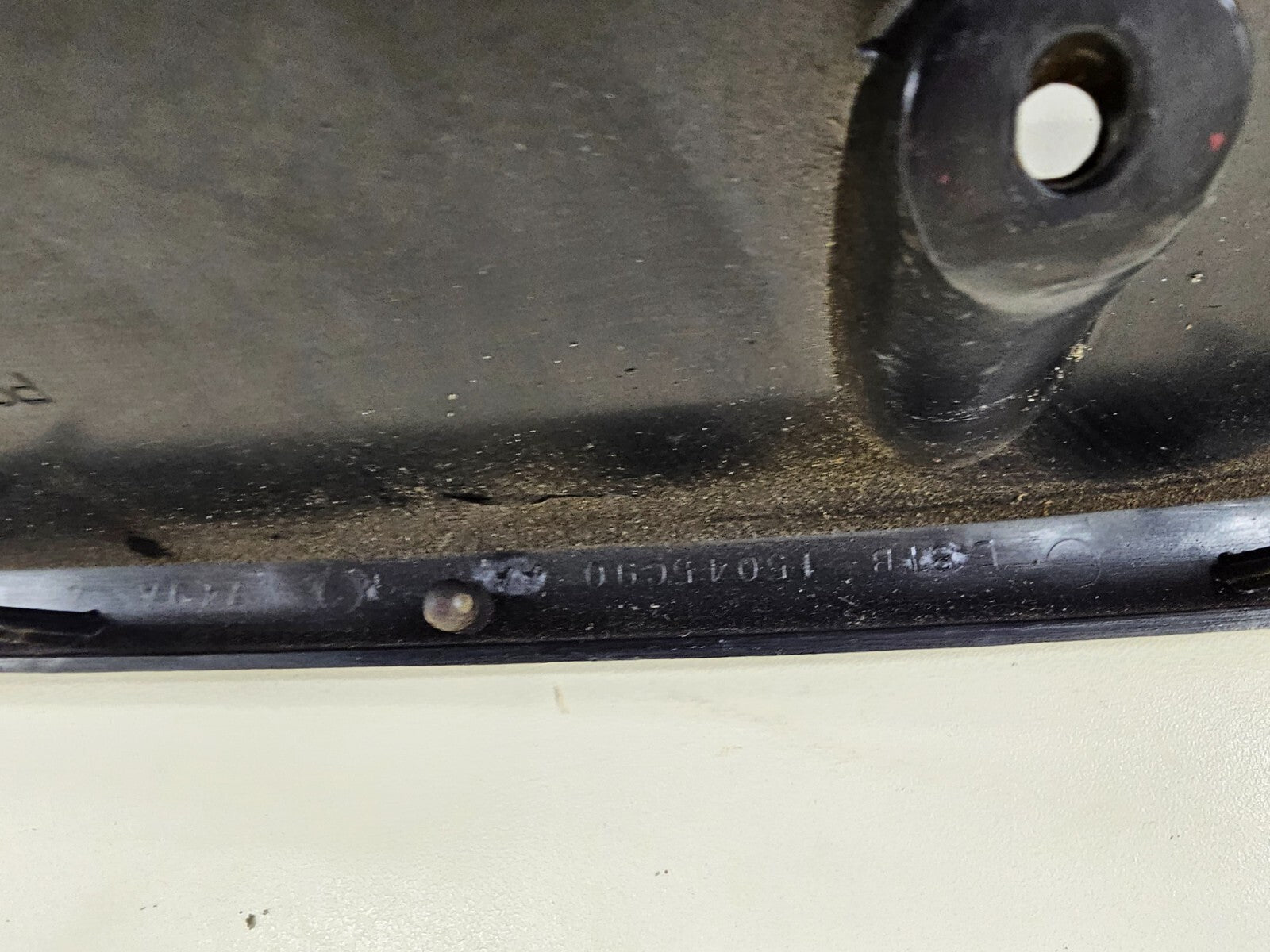 87-91 Ford F150 BRONCO Dash Instrument CLUSTER Bezel Speedo Gauge Trim BLACK C11