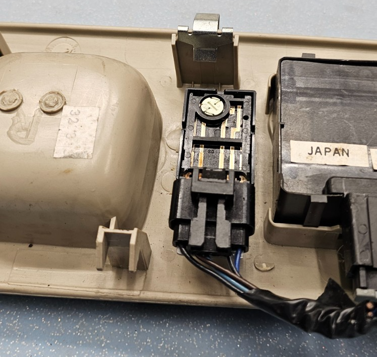 🔥97-99 Cadillac Deville Front RIGHT PASSENGER Seat Control Switch TAN OEM