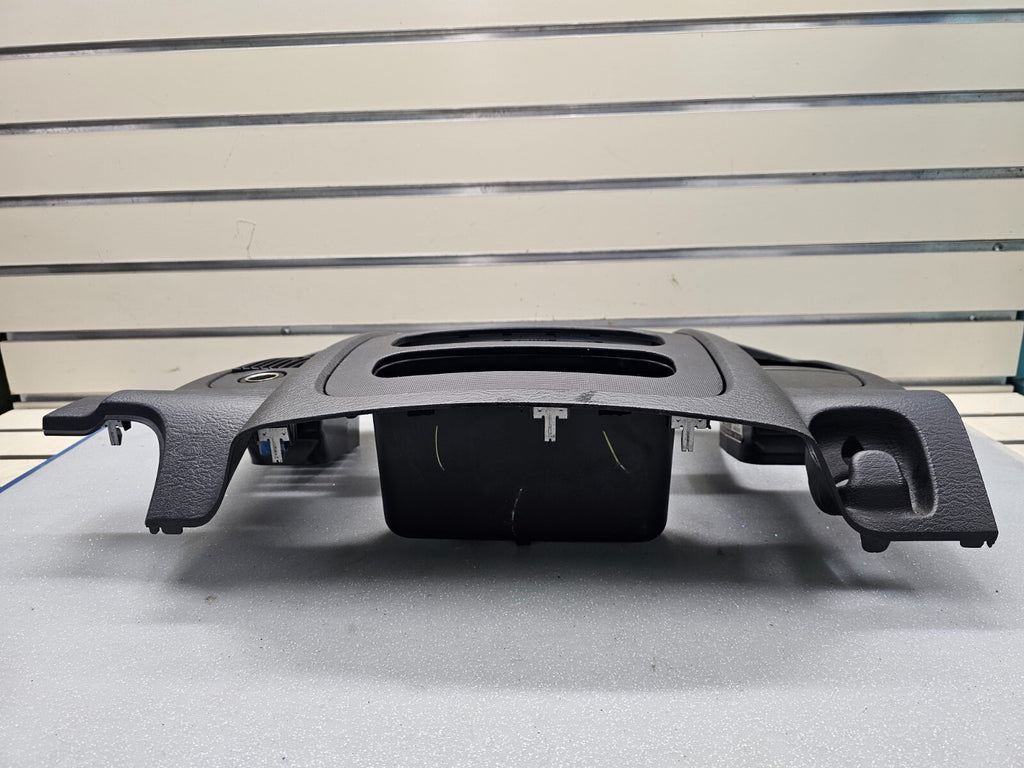 🔥02-05 Dodge RAM Dash RADIO SUUROUND Bezel Climate Trim Panel Storage Black B10