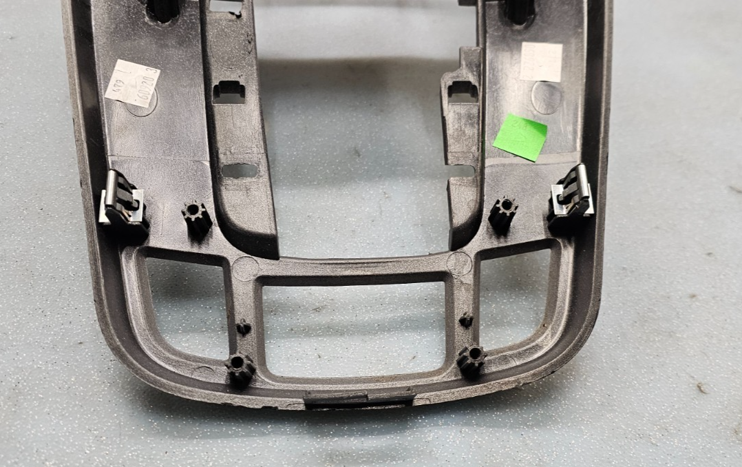 🔥07-09 Chevy Equinox Center Dash Radio Climate Bezel Surround Trim Silver