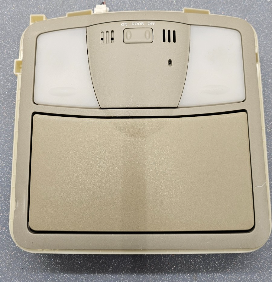 🔥09-14 Maxima Murano Rogue Overhead Console Storage Dome Map Light Lamp Tan