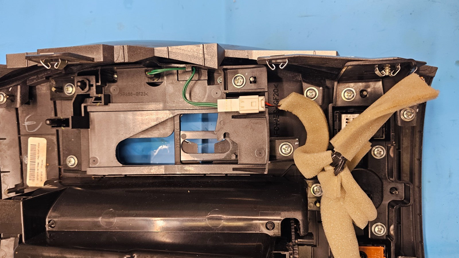 13-16 Infiniti QX60 JX35 Center Console Shifter Gear Trim Panel W/ Switches OEM