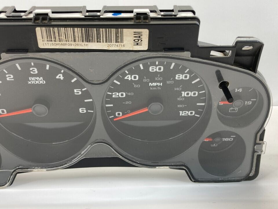 🔥07-13 Silverado Sierra Dash Instrument Cluster Speedometer Tachometer Assembly