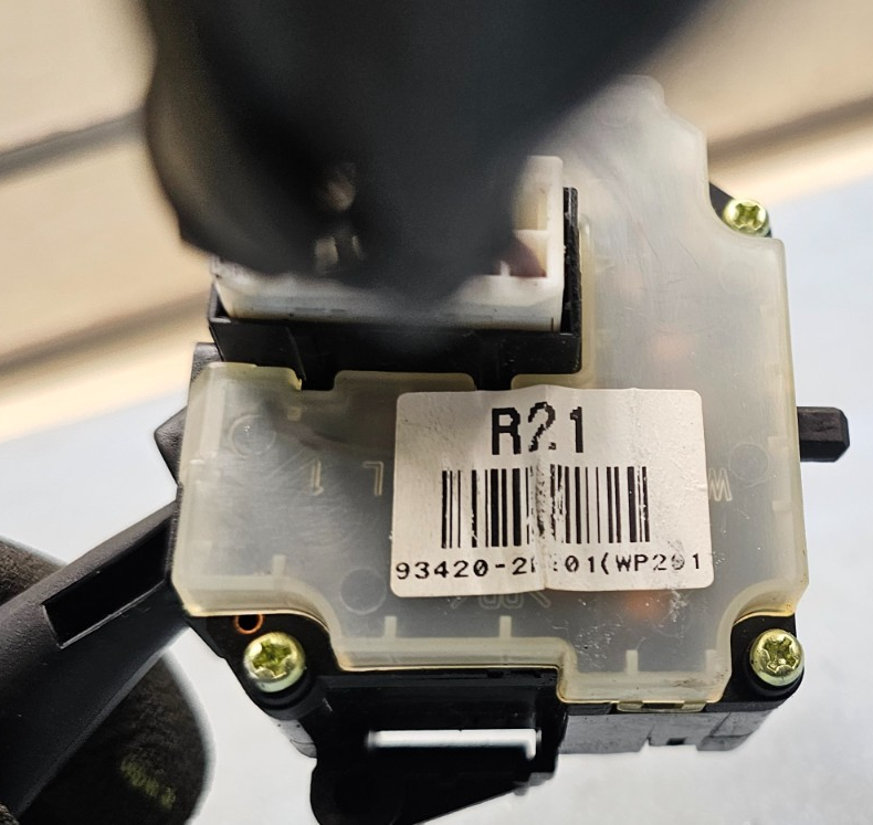 🔥06-10 Hyundai Elantra Hyundai Wiper Washer Switch Assembly Black OEM