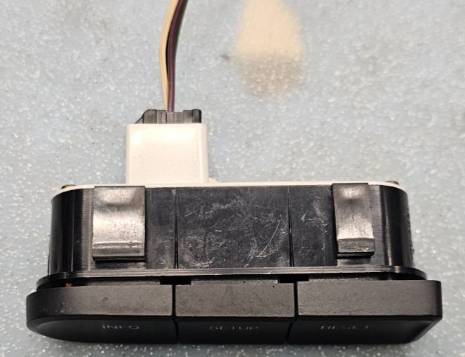 🔥07-10 Ford Edge Dash Driver Info Display Setup Switch Button Assembly Black