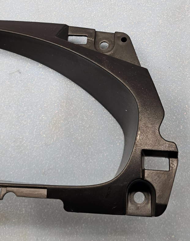 🔥02-08 Jaguar X-Type X400 Speedometer Instrument Cluster Bezel Cover Black