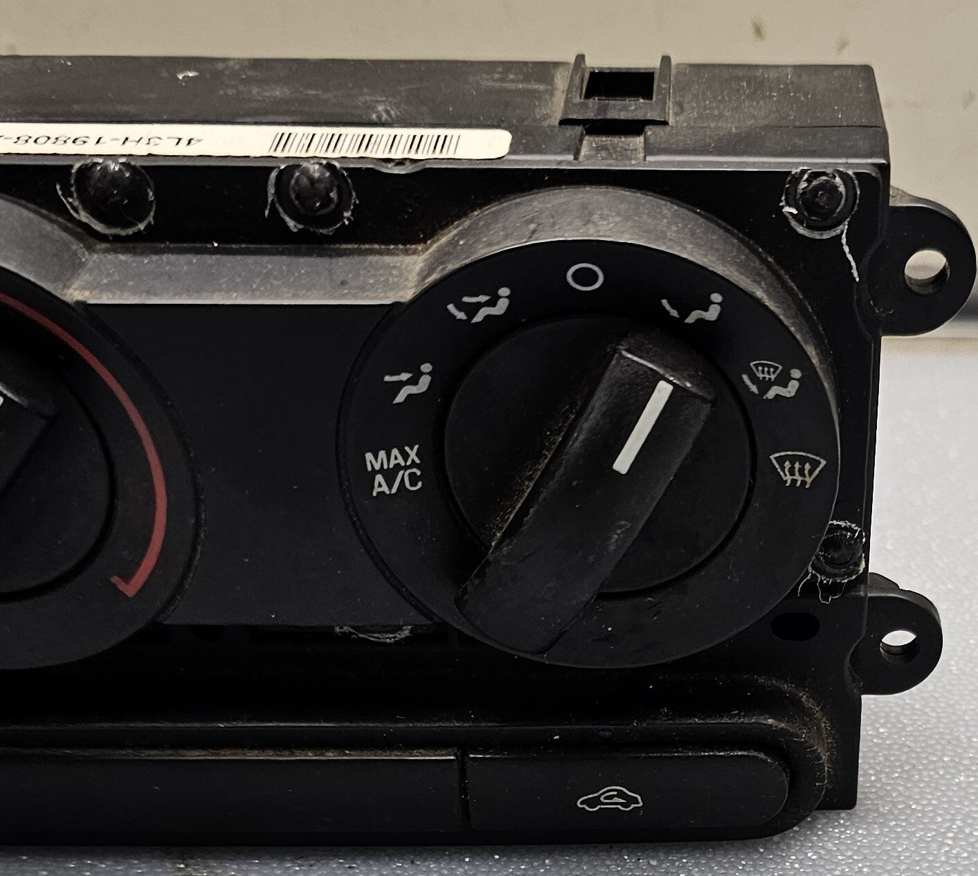 04-08Ford F150 F250 Dash Center AC Heater Climate Control Temperature Unit 2Knob