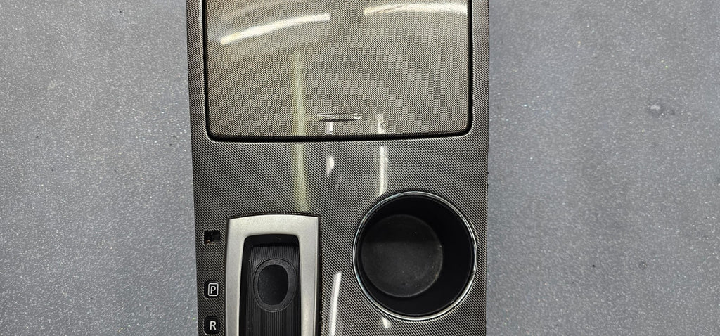 🔥13-15 Altima Center Console Gear Shifter Trim Bezel Cup Drink Holder Gray OEM