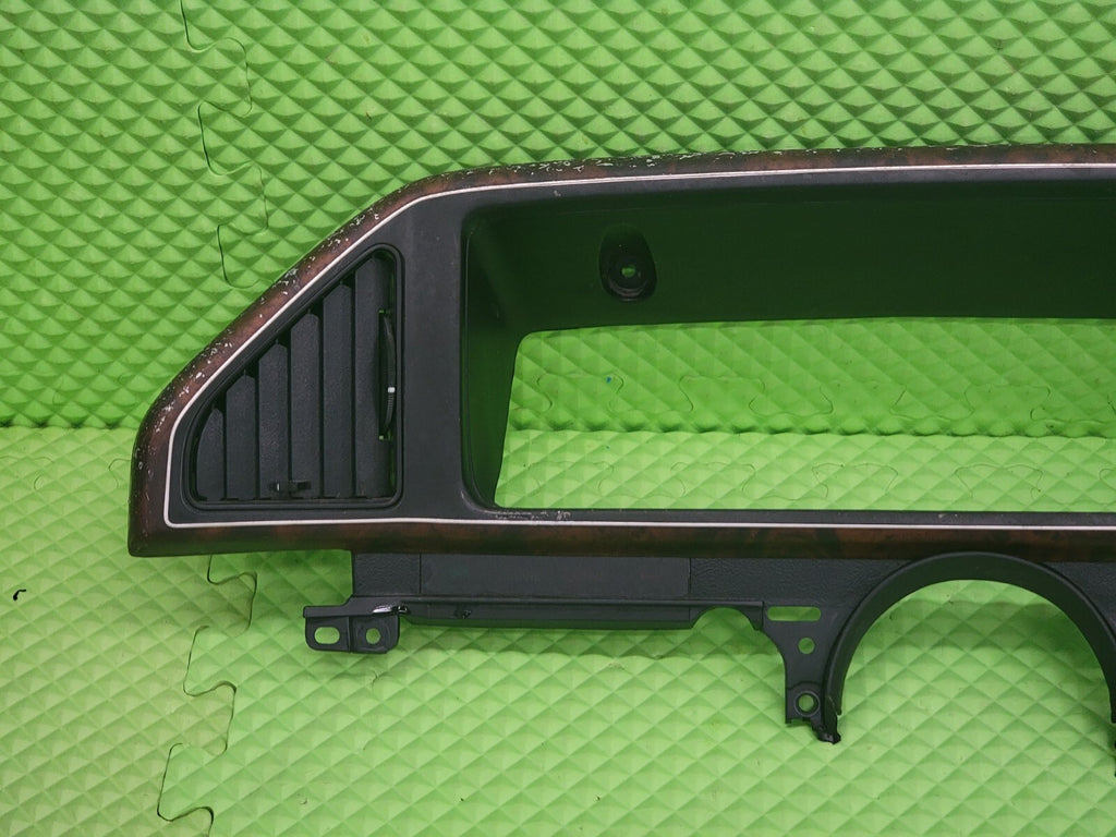 87-91 Ford F-150 F250 BRONCO Dash CLUSTER Bezel Speedo Gauge Trim woodgrain C11