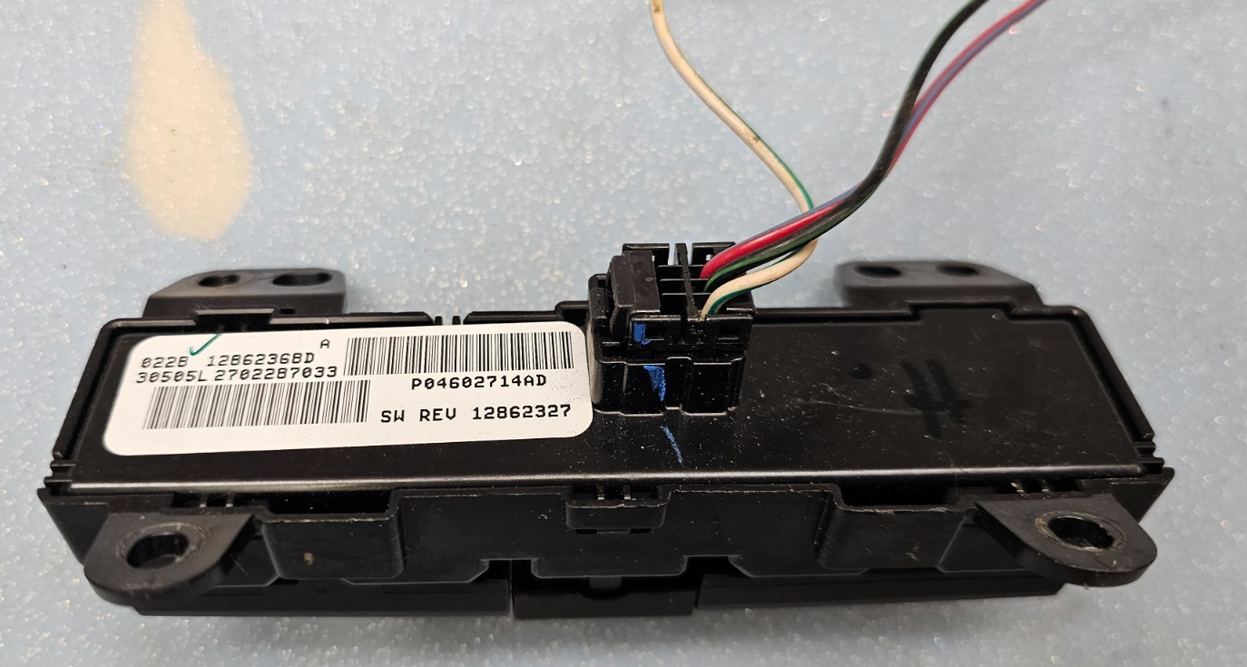 🔥07-09 Dodge Caliber Dodge Hazard Light Dash Flasher Switch Button Black