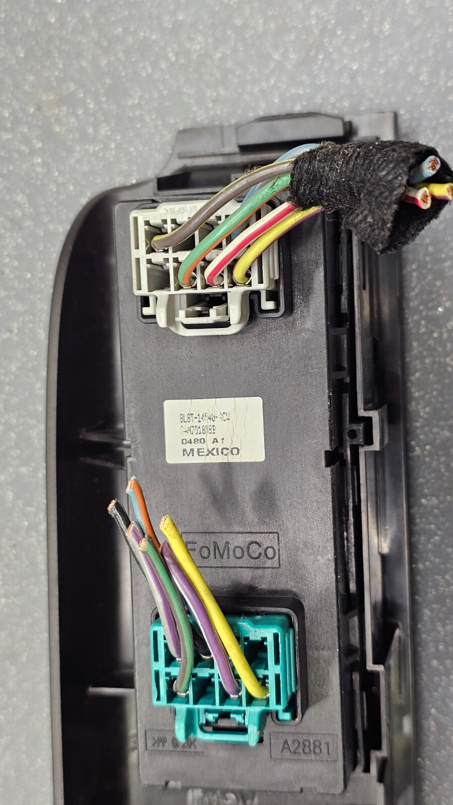🔥08-12 Escape Focus Left Driver Door Master Power Window Switch Assembly Black