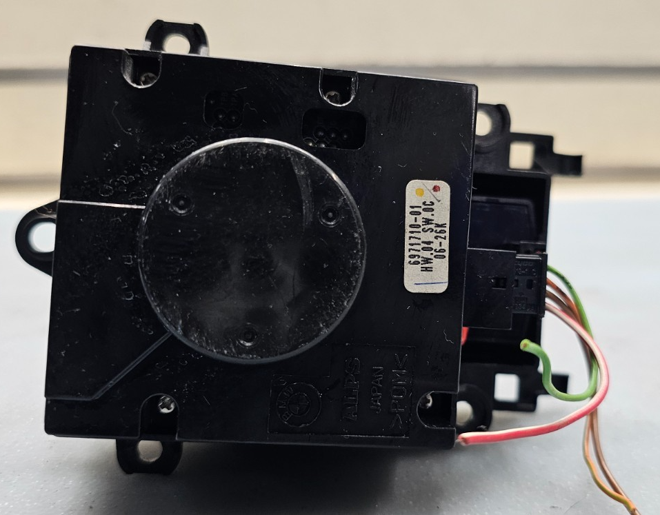 🔥06-11 BMW 325I 328I E90 E91 E92 E93 GPS Navigation Drive Switch Black OEM