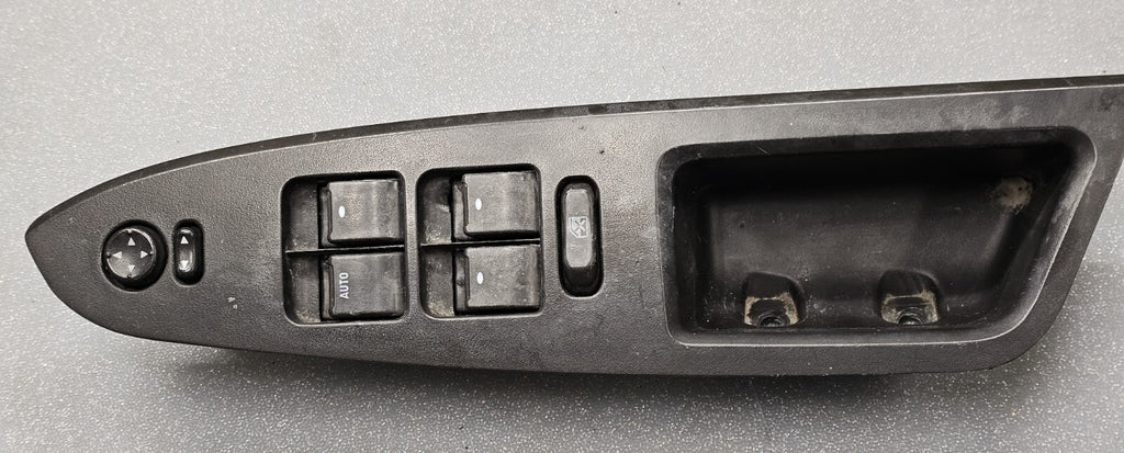 🔥06-08 CHEVY IMPALA LEFT DRIVER MASTER POWER WINDOW SWITCH BEZEL ASSEMBLY BLACK
