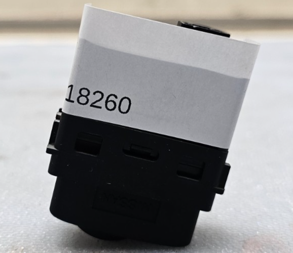 03-06 Nissan Murano Dash Dimmer Headlight Lamp Retractable Control Switch Black