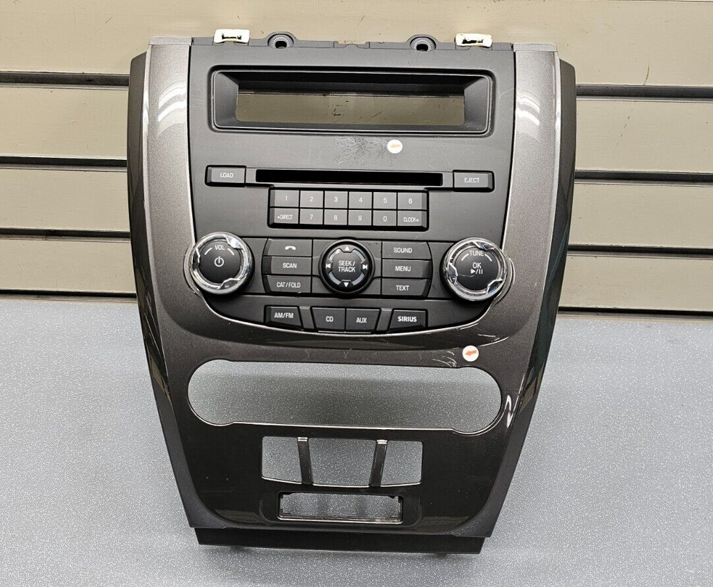🔥10-12 Fusion Milan AM FM Radio Stereo Climate Control Trim Panel Bezel Gray