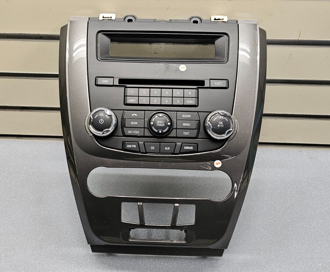 🔥10-12 Fusion Milan AM FM Radio Stereo Climate Control Trim Panel Bezel Gray