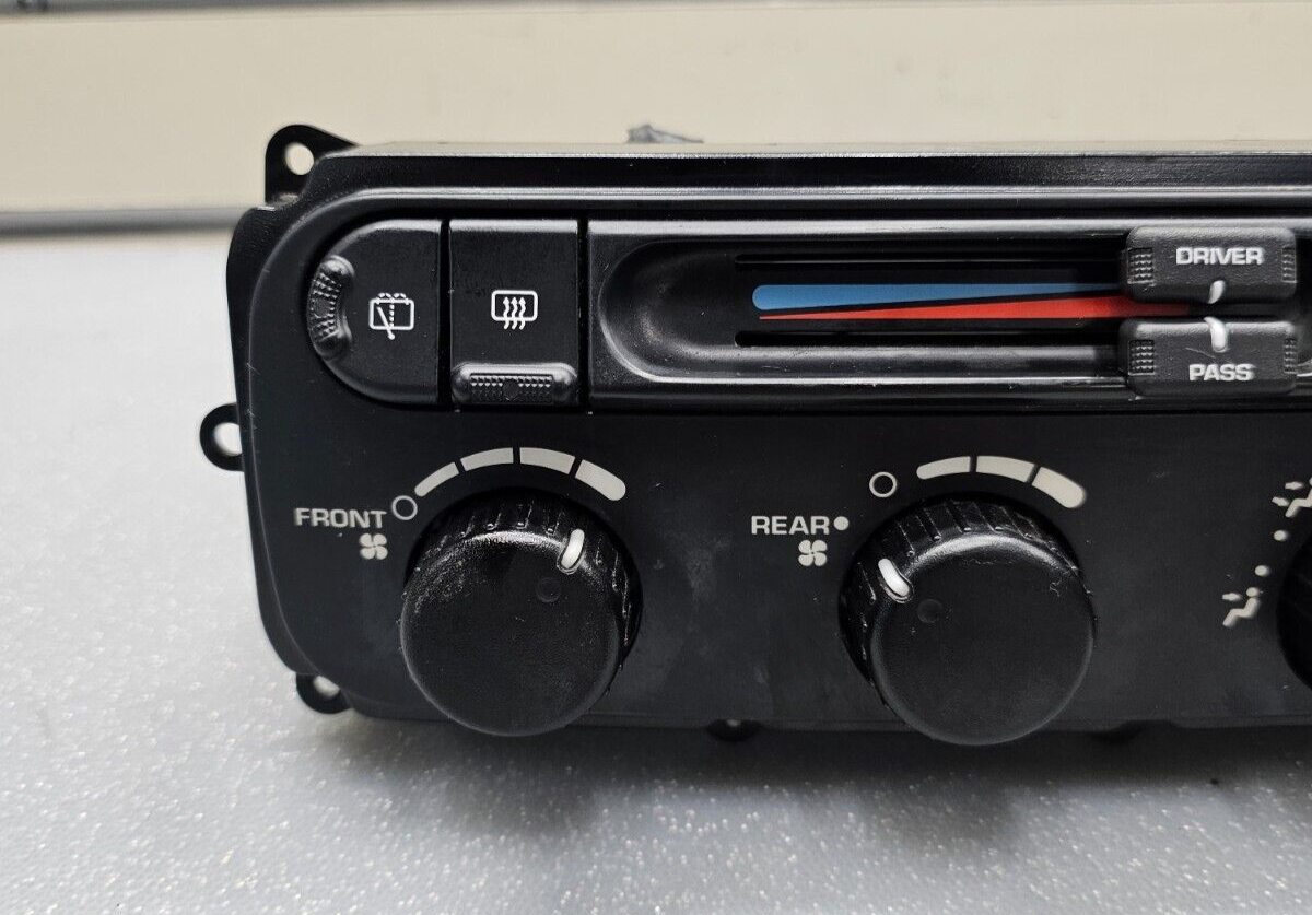 🔥04-07 Caravan Town Country Dash Climate Temperature Heater Control Conditioner