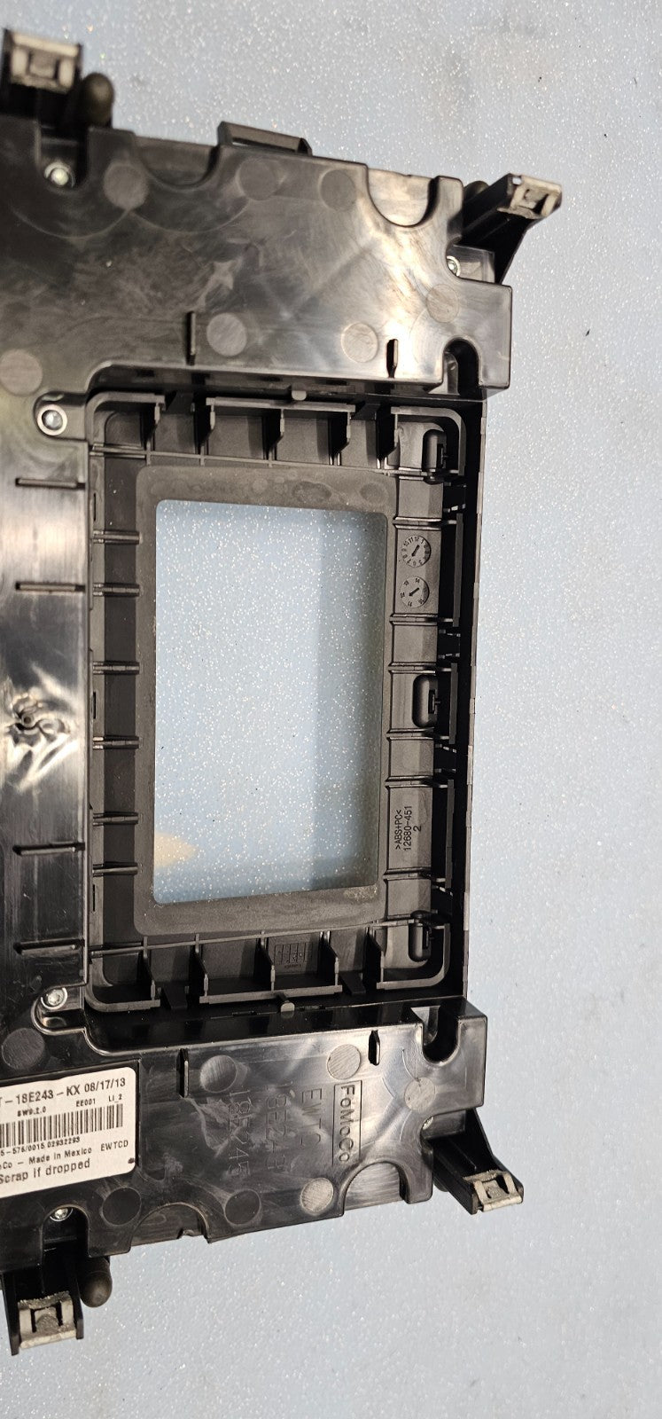 🔥13-16 FORD FUSION AUDIO RADIO CLIMATE CONTROL BEZEL SWITCH PANEL BLACK OEM