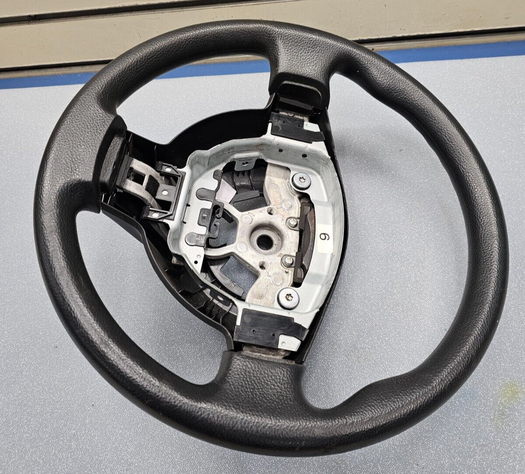 🔥2008-2015 NISSAN ROGUE LEFT DRIVER STEERING  WHEEL ASSEMBLY LEATHER BLACK OEM