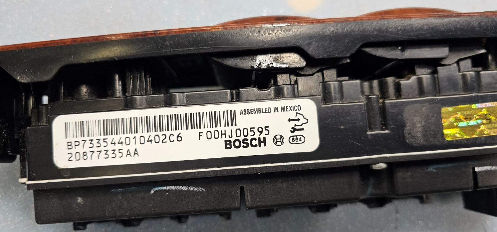 🔥07-14 Tahoe Yukon Suburban Left Driver Door Window Master Switch Wood OEM