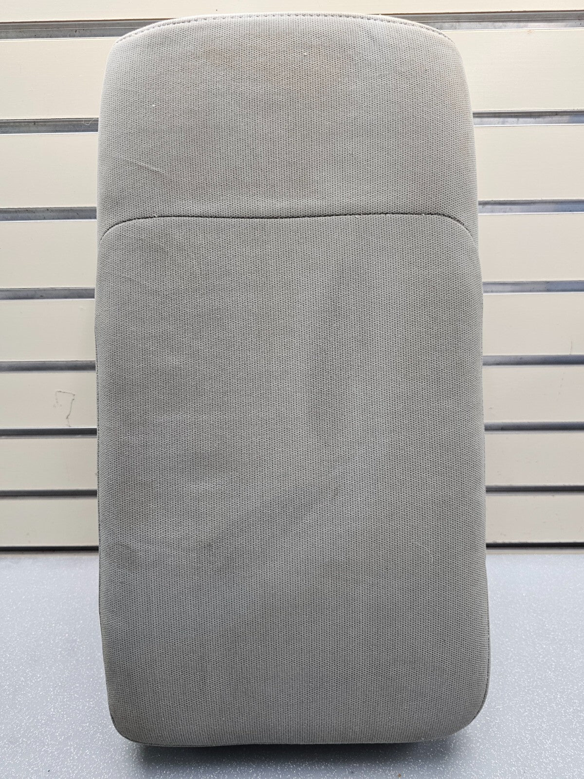 🔥04-08 FORD F150 Center Front Console JUMP SEAT Armrest Cloth Light Gray JS1