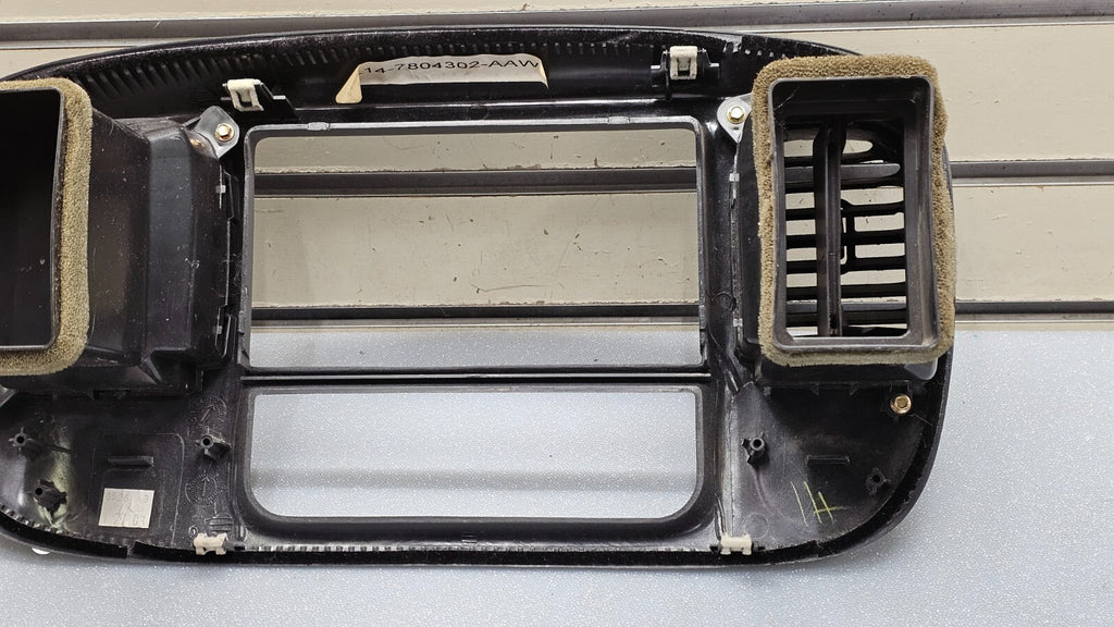 🔥97-03 Ford F150 Center Dash Radio Climate BEZEL Trim Panel Line Dark Gray B1