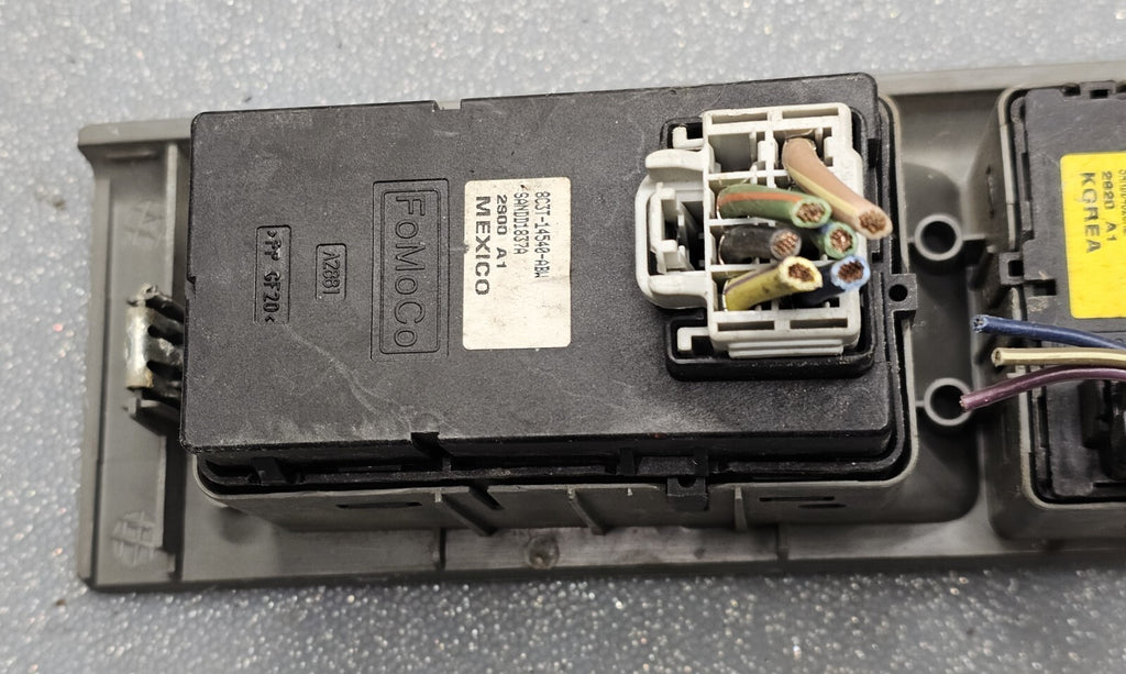 🔥2009-2014 Ford E150 E250 Left Driver Master  Window Switch OEM Gray