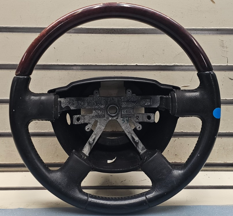 🔥2003-2006 LINCOLN NAVIGATOR Steering Driver Wheel Assembly BLACK/WOODGRAIN