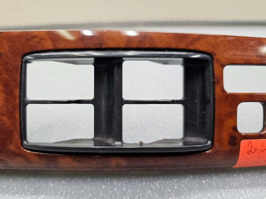 🔥02-06 Toyota Camry Front Left Driver Master Power Window Switch Assembly Wood