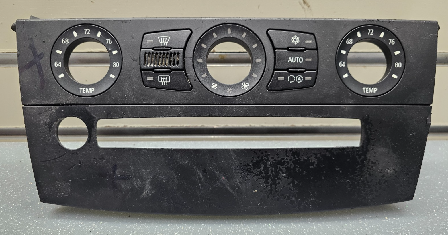 🔥04-10 BMW 525I 530I M5 DASH AC A/C HVAC HEATER CLIMATE TEMPERATURE CONTROL