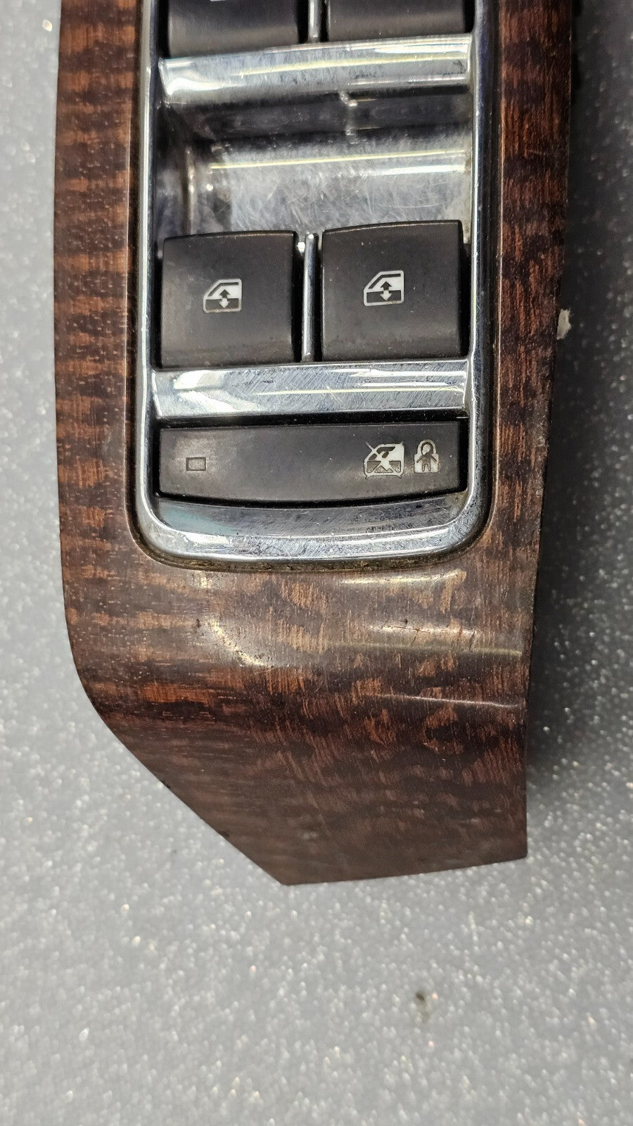 🔥11-16 Cruze Malibu Orlando Left Driver Master Power Window Switch Wood OEM