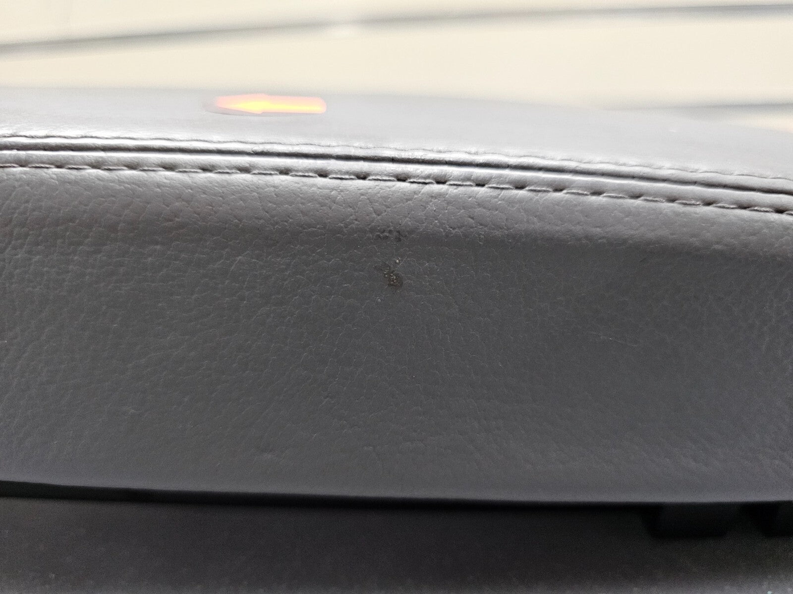 03-07 ACCORD Acura TSX Center Console Armrest Storage Lid Top Leather GRAY L22