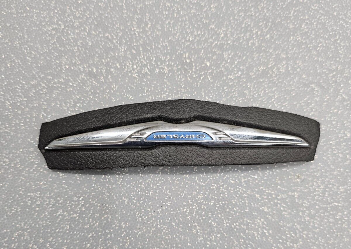 🔥11-17 Chrysler 200 300 Town Country SILVER Wheel BAG EMBLEM BADGE NAMEPLATE