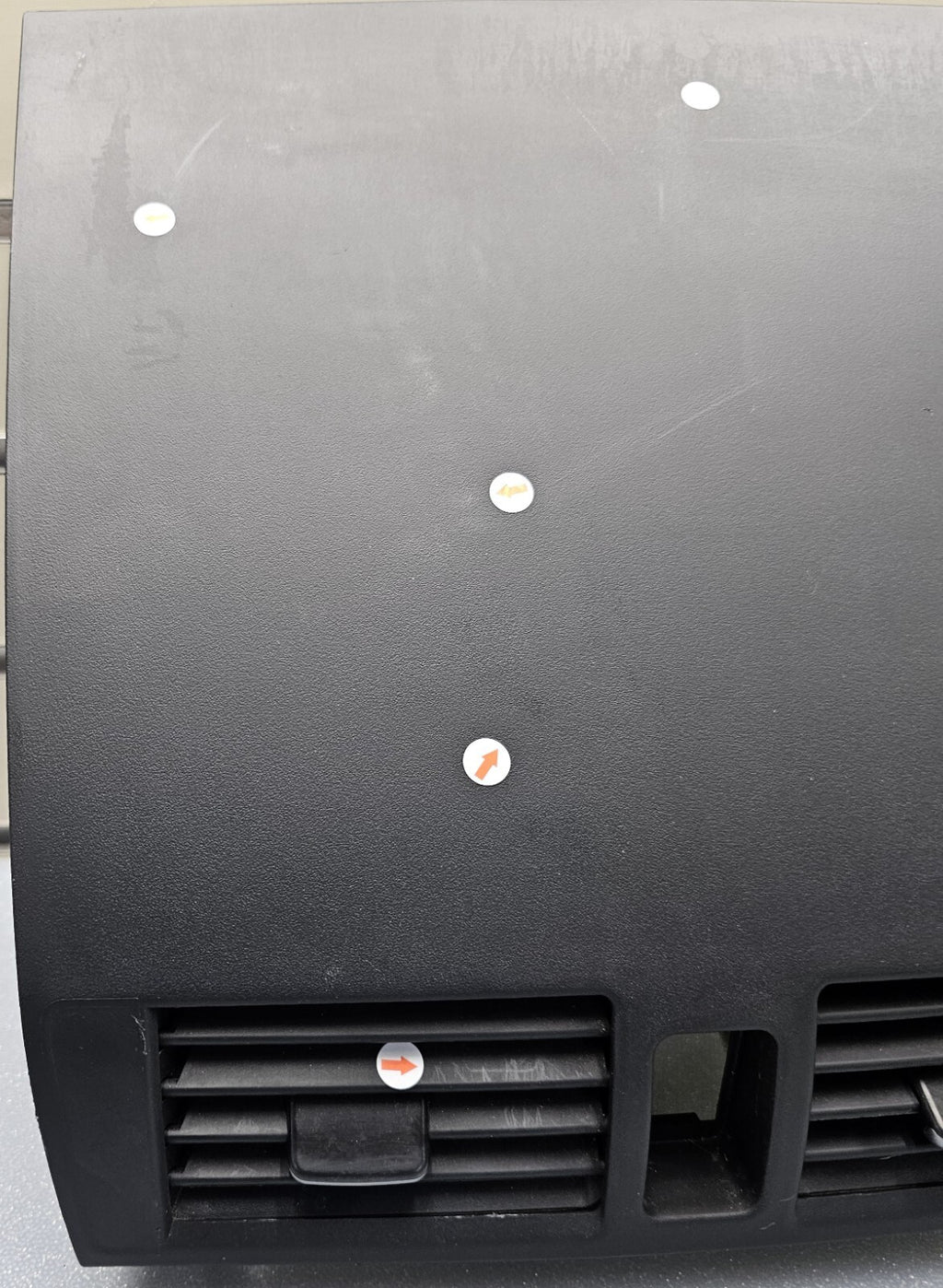 🔥04-08 MAZDA 3 CENTER DASH AIR VENT HEATER CONDITIONING BEZEL TRIM PANEL BLACK