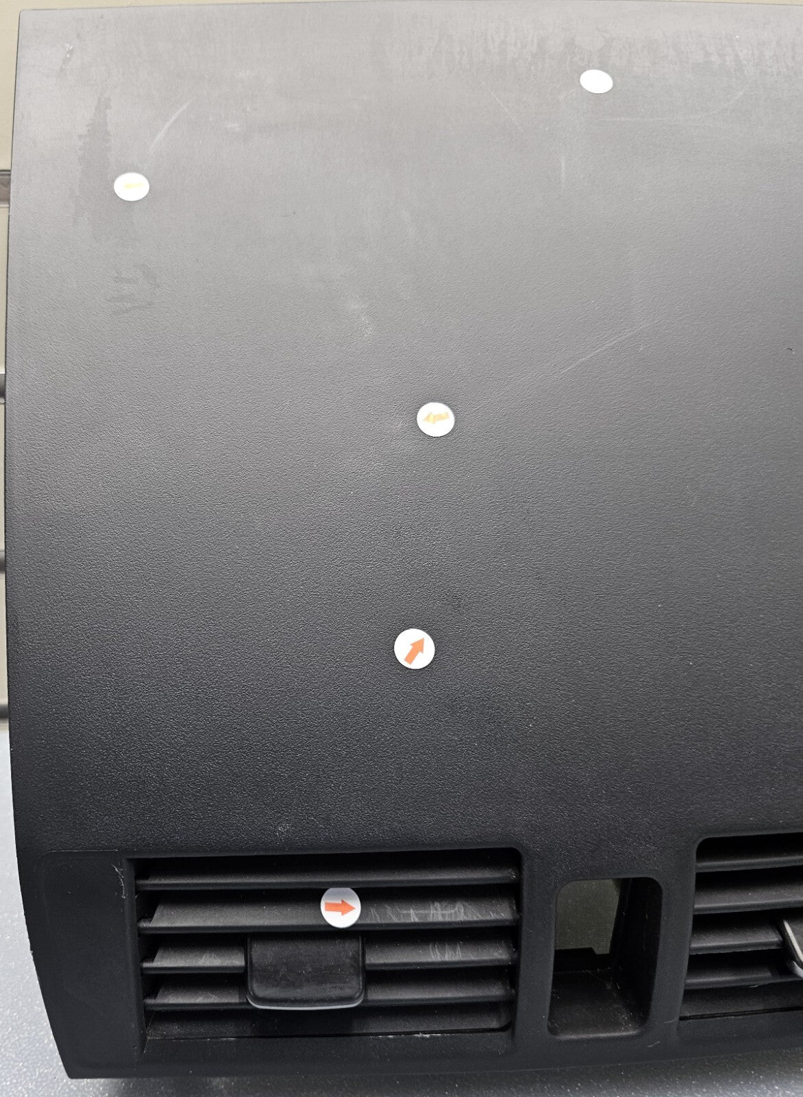 🔥04-08 MAZDA 3 CENTER DASH AIR VENT HEATER CONDITIONING BEZEL TRIM PANEL BLACK