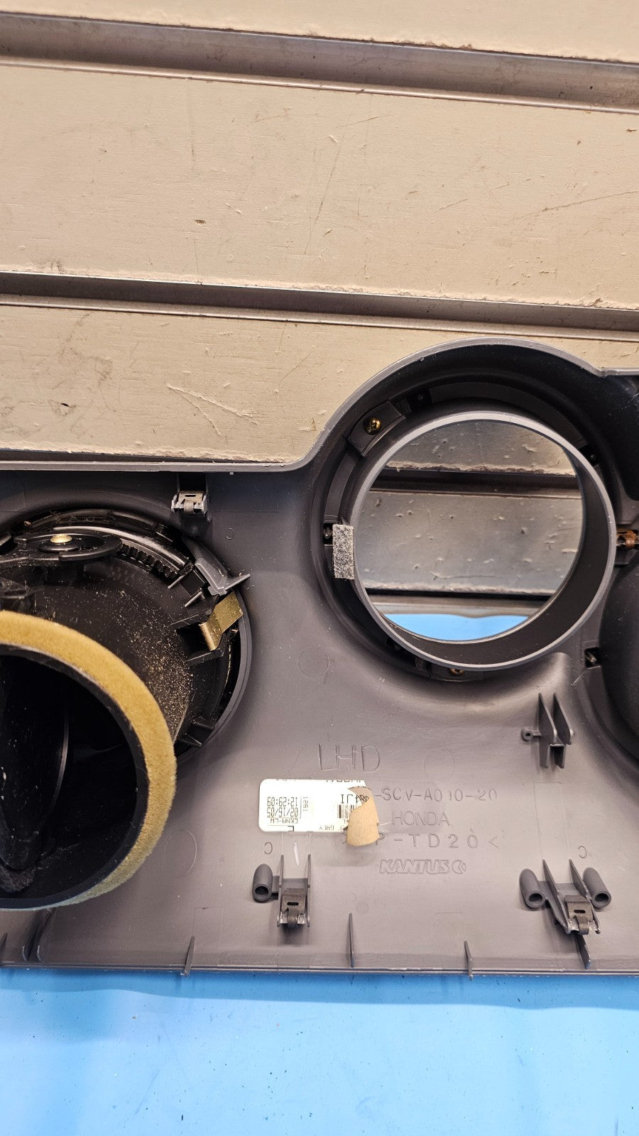 🔥03-06 Honda Element Speedometer Cluster Bezel Trim Instrument Panel GRAY OEM