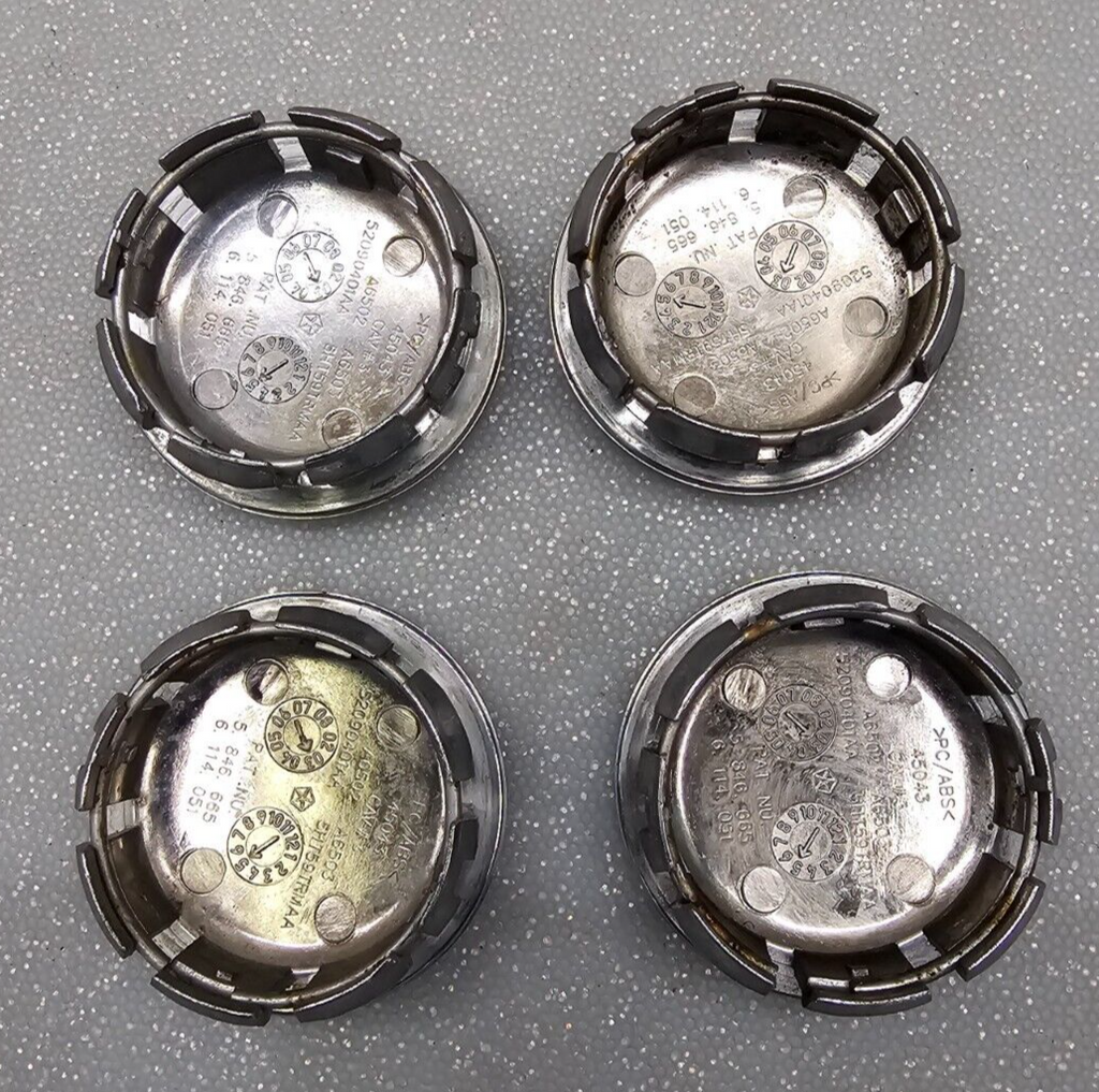 🔥07-21 Jeep Grand Cherokee Compass Wrangler Chrome Wheel Center Caps Hubcap OEM