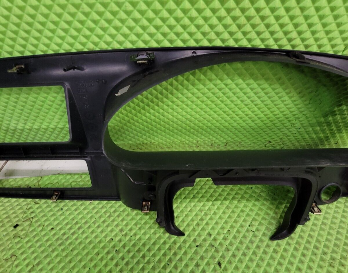 🔥98-03 Dodge Ram Van Dash Trim Interior Instrument Gauge Cluster Bezel Black