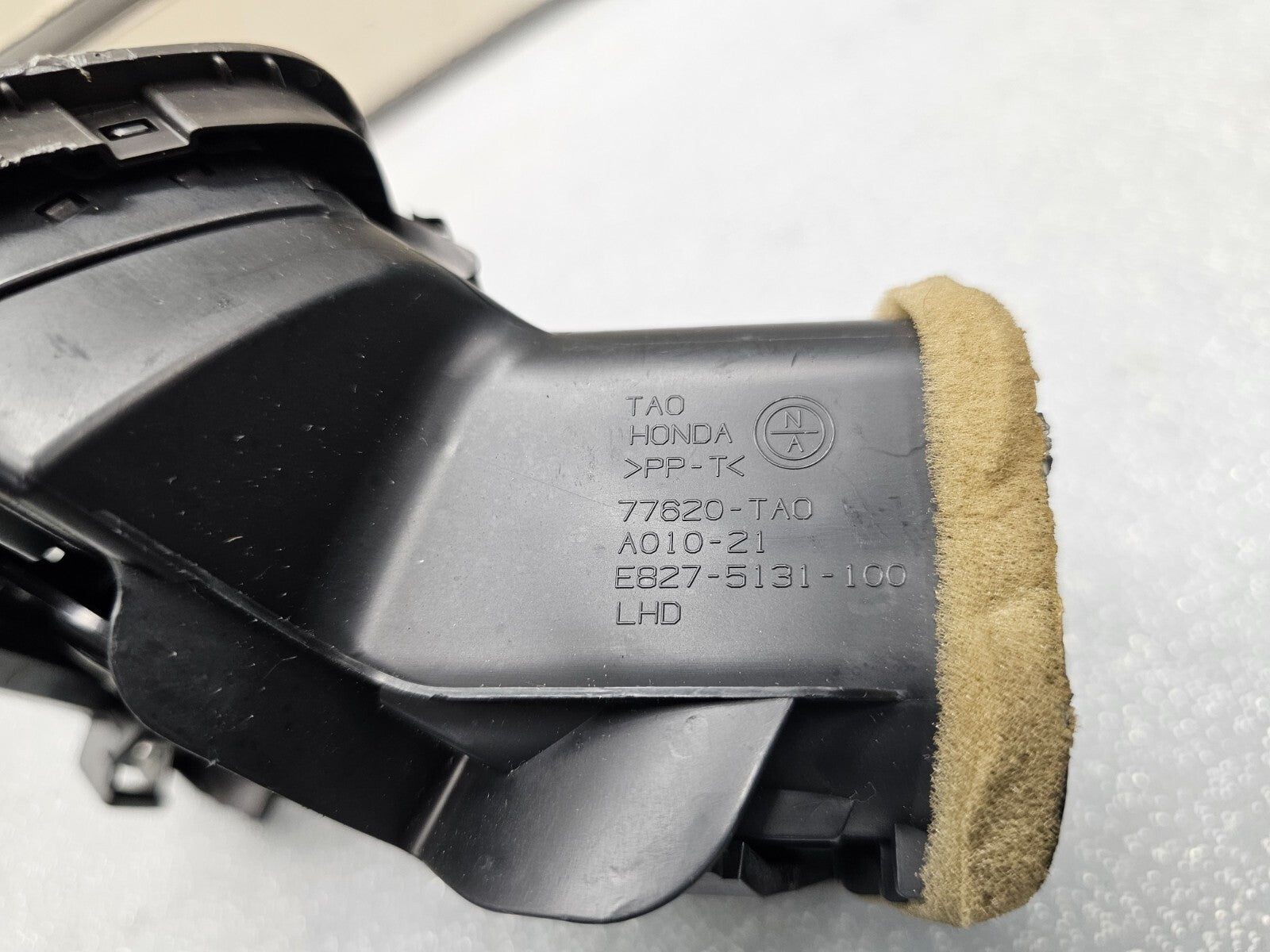 🔥08-12 Honda Accord Left Front Driver Side Dash AC Air Vent Black OEM