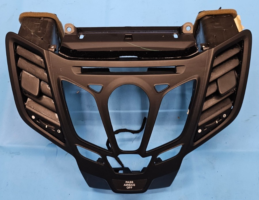 🔥12-14 FORD FOCUS CENTER DASH RADIO DISPLAY PANEL SURROUND BEZEL TRIM BLACK OEM