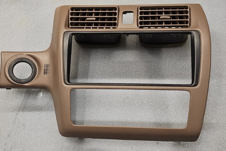 🔥95-99 Toyota Avalon Dash AM FM Radio Display Stereo Bezel Trim Panel DK TAN