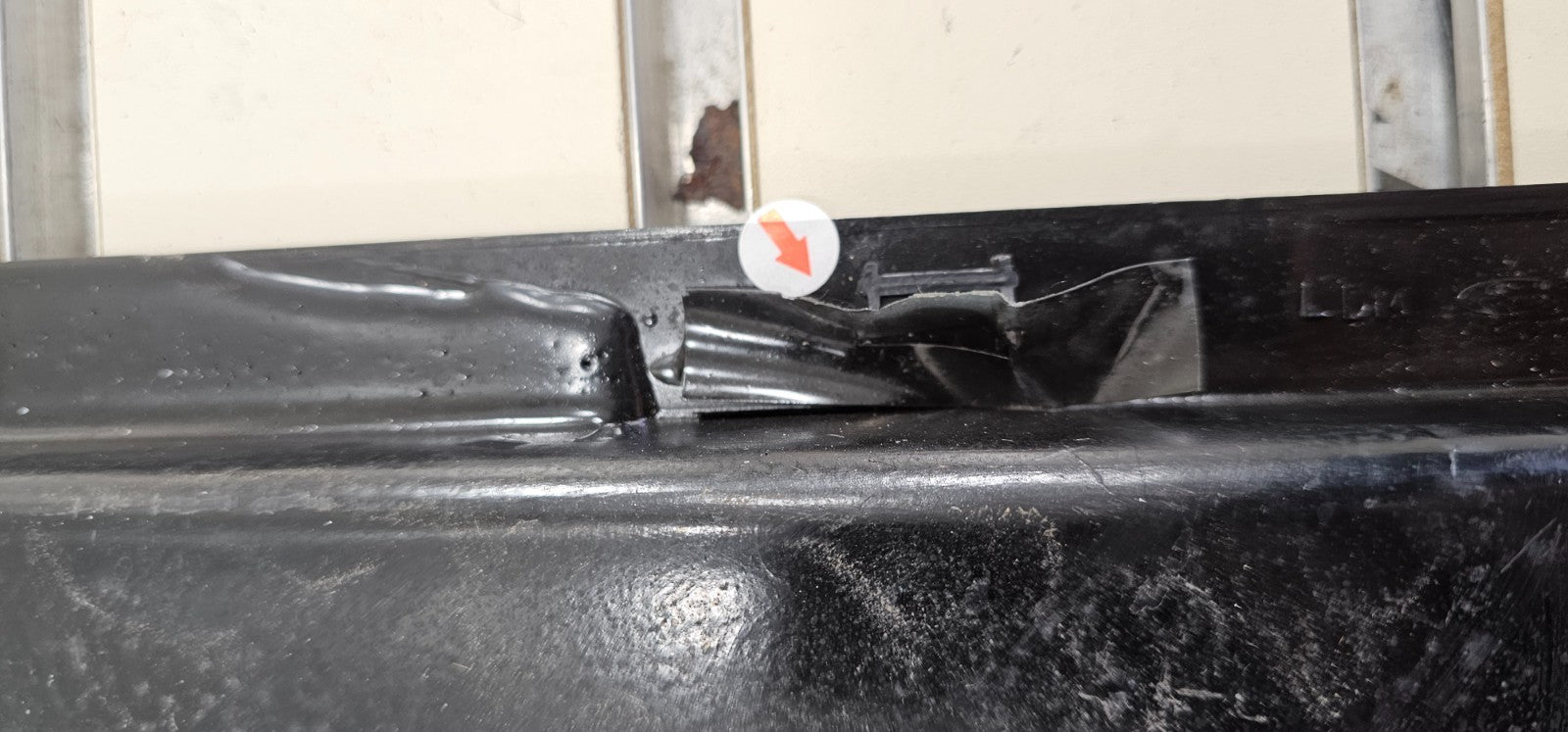 🔥04-08 Ford F-150 Dash TRAY Rubber Storage Liner Upper Center Bezel Panel Black