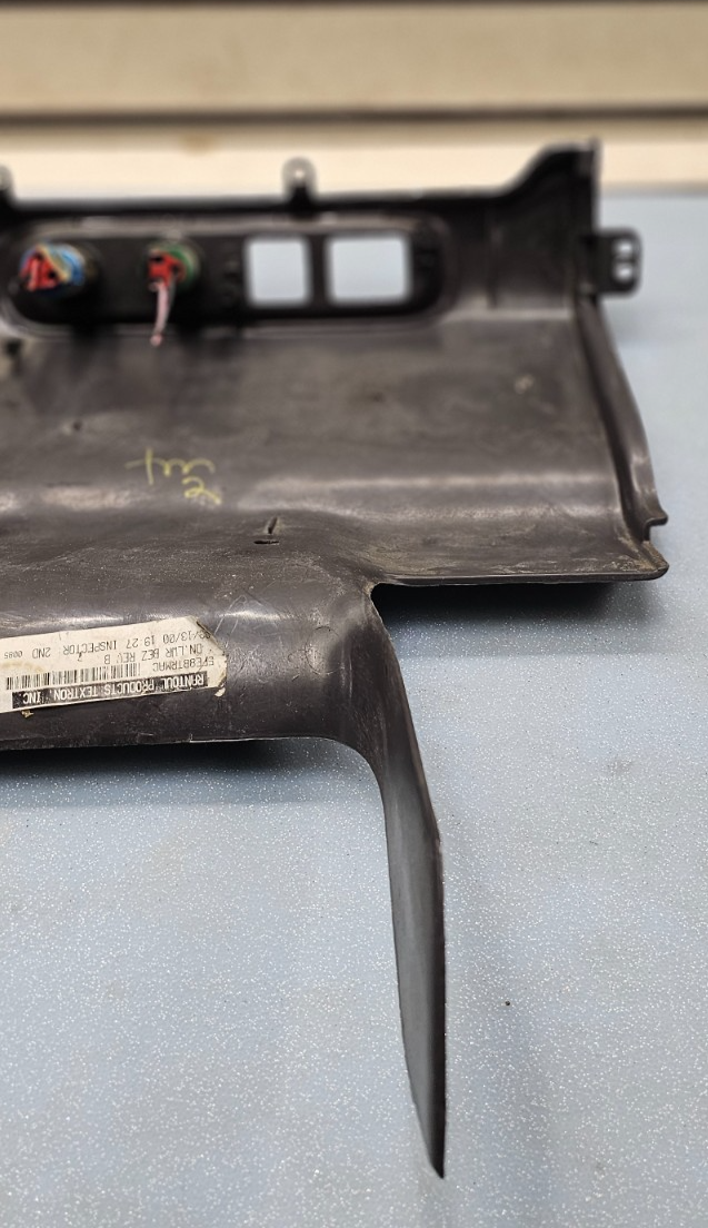 🔥98-00 Dakota Durango Lower Dash Bezel w/ Wiper & Defrost Switch OEM Black